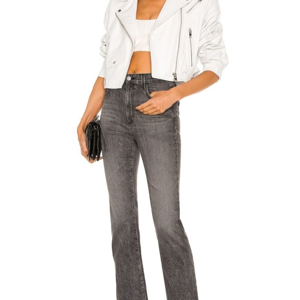 AG Adriano Goldschmied Angel jeans, bootcut, washed black, size 32